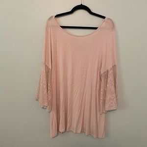 Christian Caliendo cream tunic